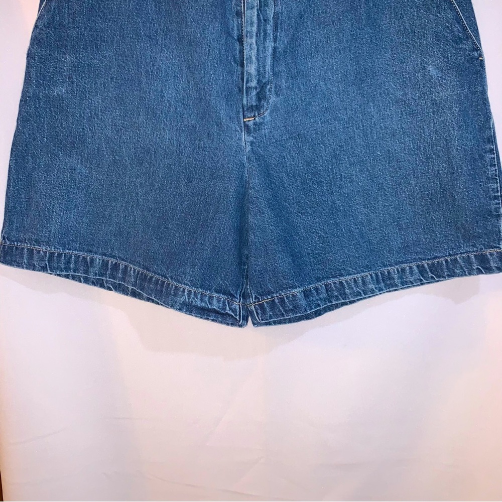 -SOLD-Vintage Y2K “Mom” Jean Shorts High Waisted Size 6 - Picture 4 of 8